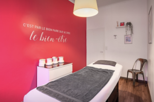 intérieur de l'institut esthetic center de Carouge en Suisse